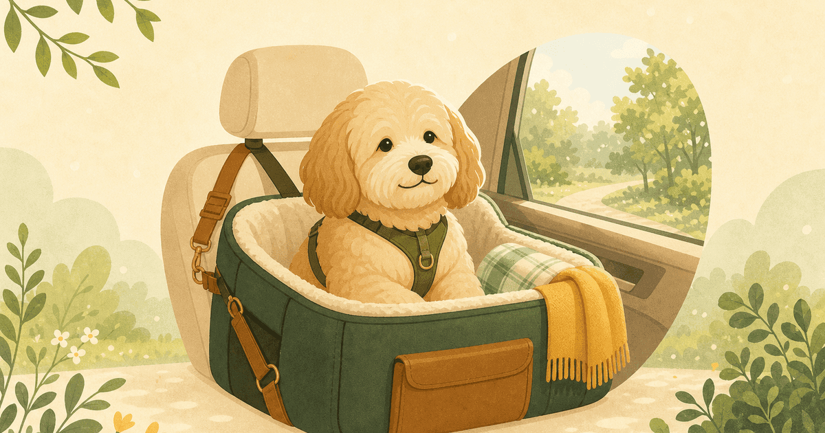 犬の車酔い(乗り物酔い)対策｜原因・サイン・少しずつ慣らす方法と酔い止め