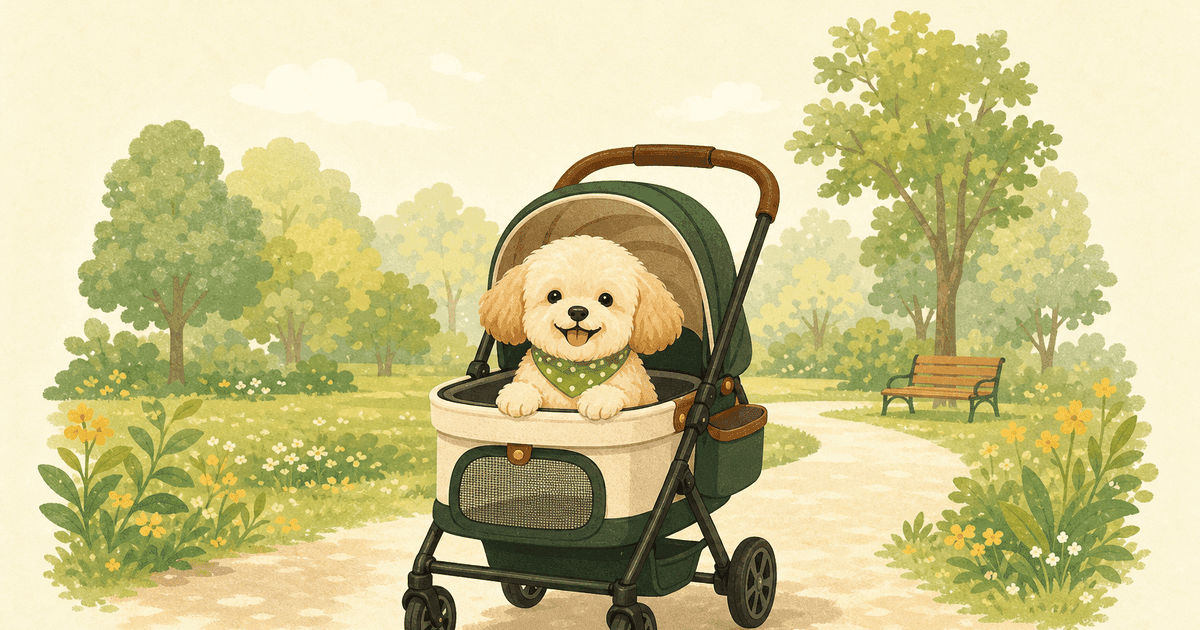犬用ペットカート・バギーの選び方｜3輪/4輪・分離型を比較(シニア犬・多頭・お出かけ)