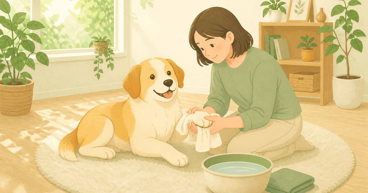 犬が前足・指の間をなめ続ける｜指間炎と肢端舐性皮膚炎の見分け方、家庭のケアと受診の目安