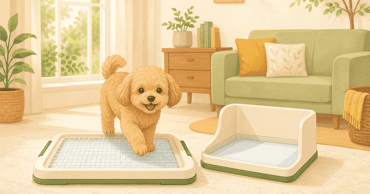 犬用トイレトレーの選び方｜メッシュ/フラット・L字壁付・サイズをタイプ別に比較