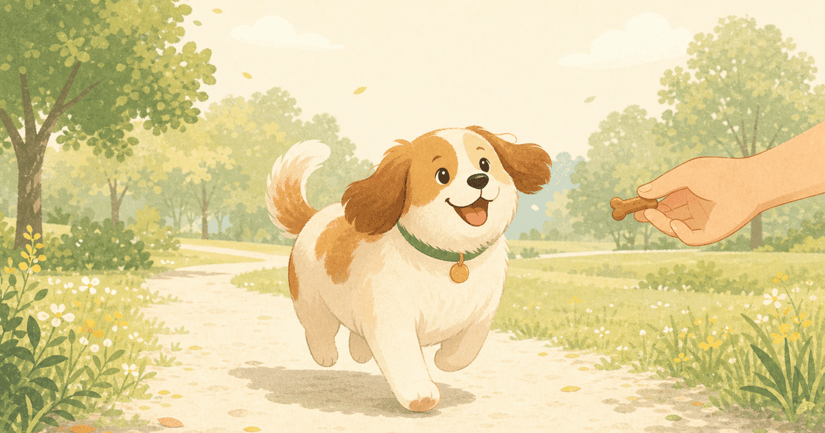 犬の呼び戻し(おいで)の教え方｜失敗しない順序で「必ず戻る」を育てる