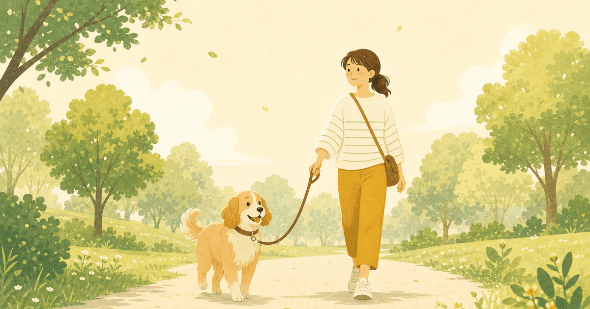犬の散歩の基本｜頻度・時間の目安と守りたいマナー