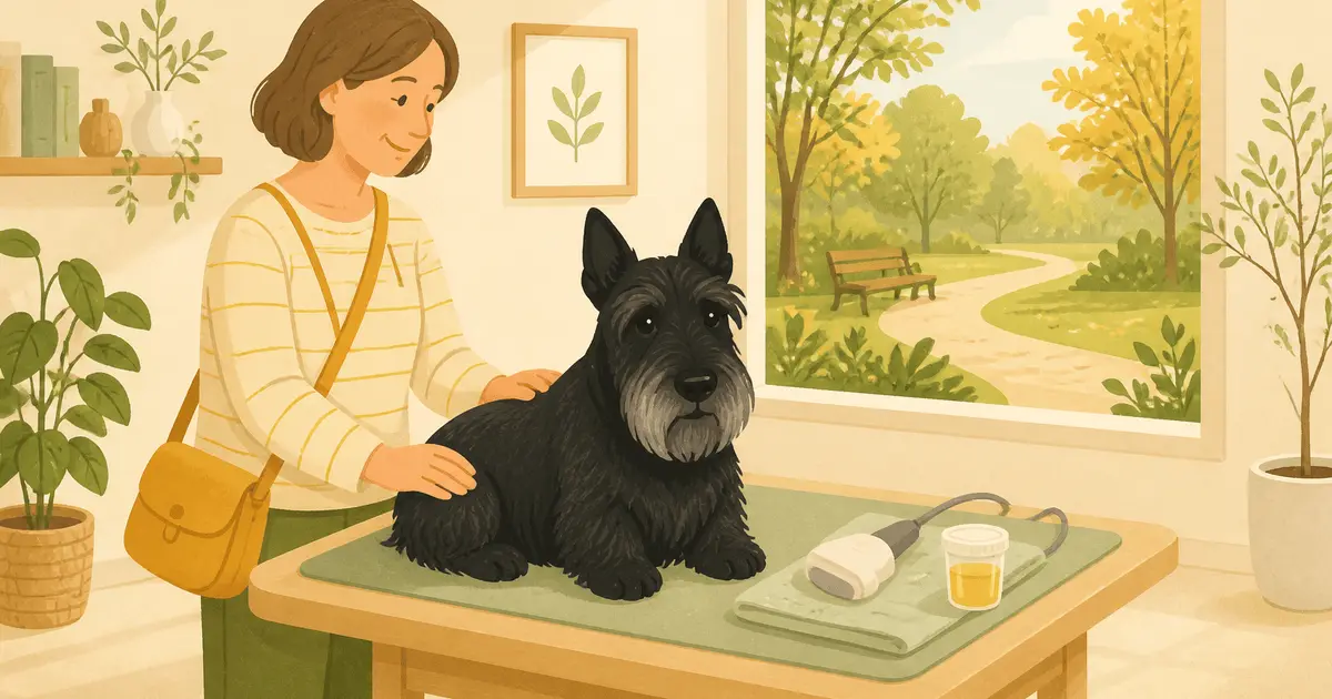 犬の血尿・頻尿が治らないとき疑いたい膀胱がん(尿路上皮癌)｜症状・BRAF検査・治療と2026年の東大研究