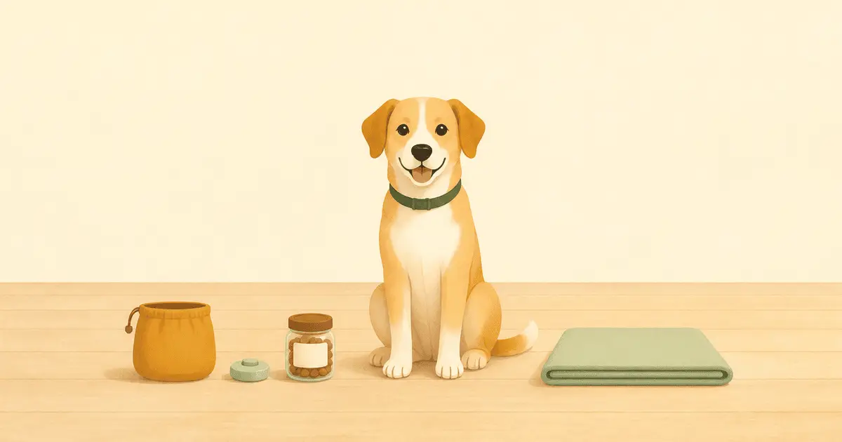 犬の基本のしつけ｜おすわり・ふせ・まて・ハウスの教え方と、つまずいたときの立て直し方