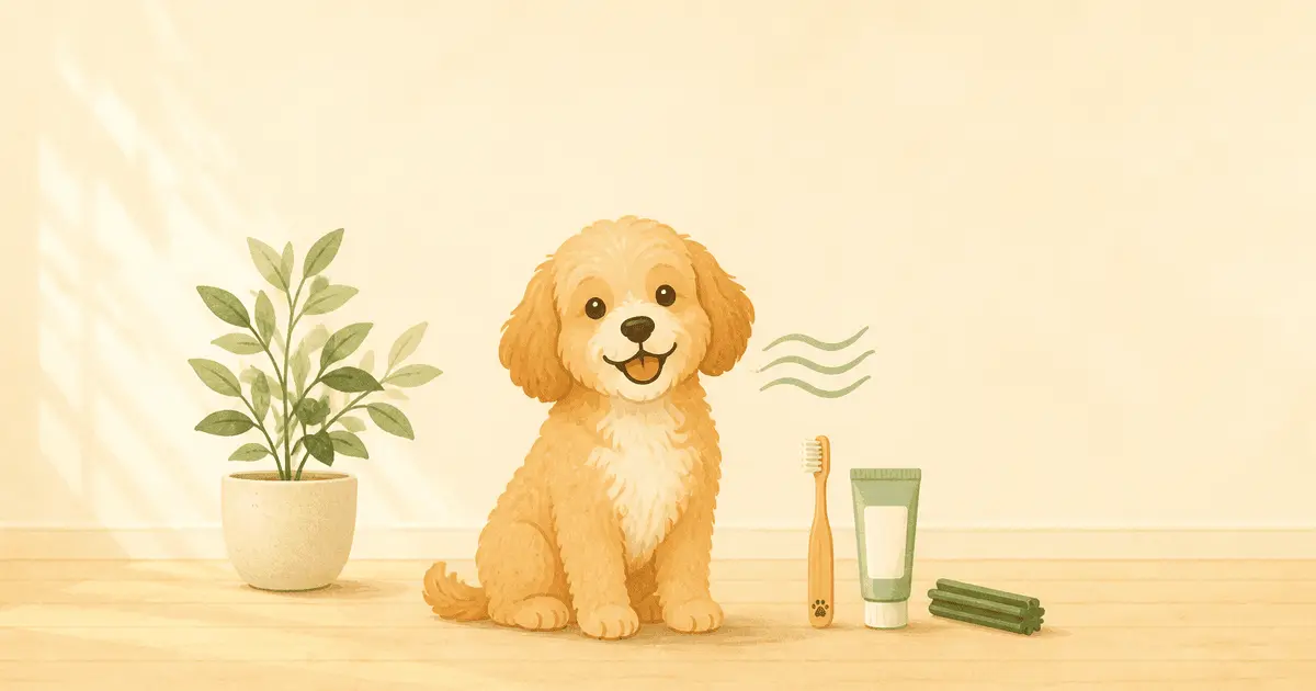 犬の口が臭いのはなぜ?口臭の原因の切り分けと受診の目安
