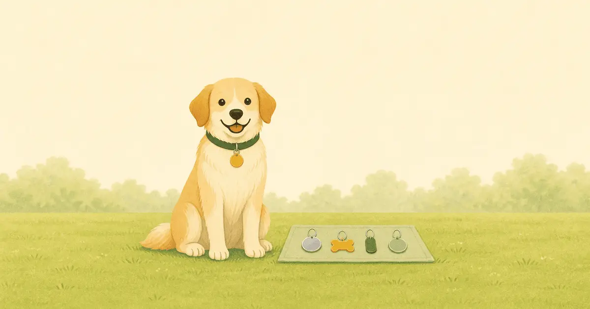犬の迷子札の選び方｜刻印・スライド・カプセル・QR/NFC・シリコンをタイプ別に比較、書く情報と鑑札・マイクロチップとの違いも