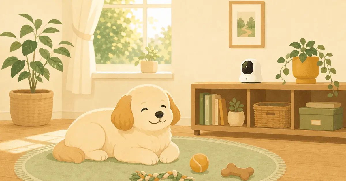 犬の見守りカメラ(ペットカメラ)の選び方｜機能比較とタイプ別おすすめ