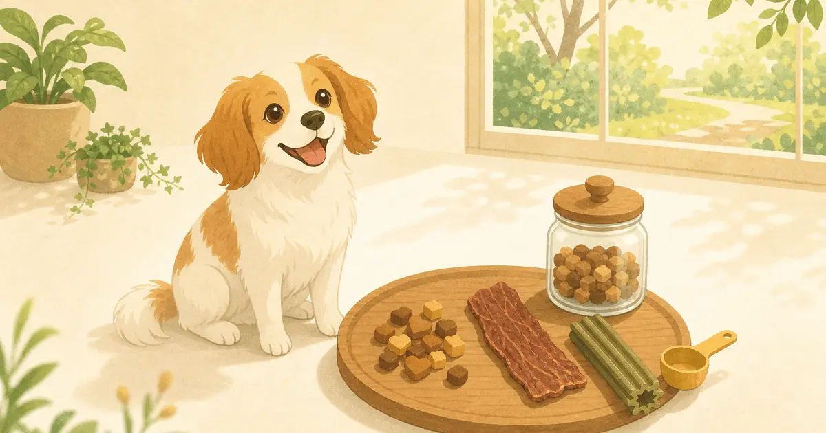 犬用おやつの選び方｜量の目安・タイプ別比較・安全な与え方