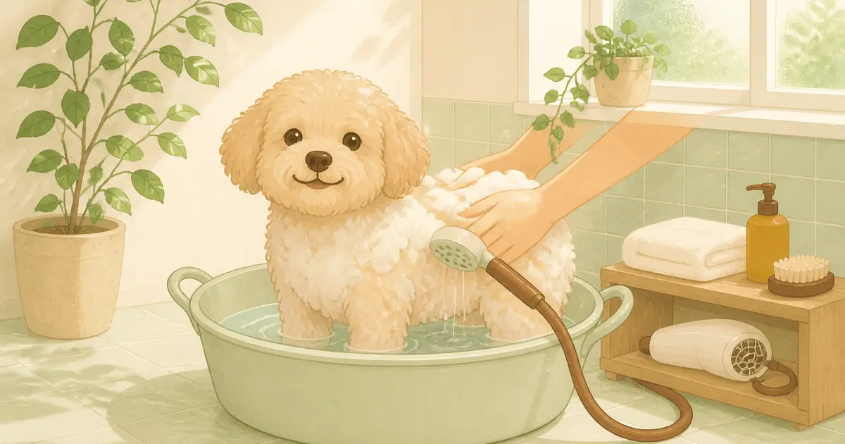 犬のシャンプーのやり方と頻度｜自宅で洗う手順・乾かし方・嫌がる子への慣らし方