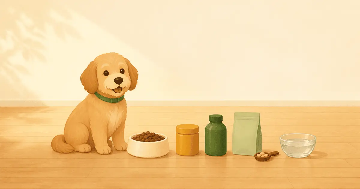 犬用サプリメントの選び方｜「まず総合栄養食と獣医療」を前提に、目的別のエビデンスと表示の読み方を整理