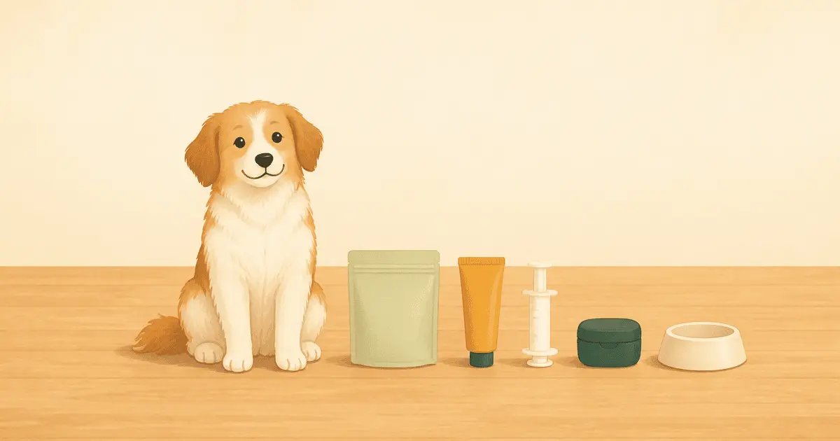 犬に薬を飲ませるコツと投薬補助グッズの選び方｜錠剤・粉薬・液剤・目薬・耳薬まで