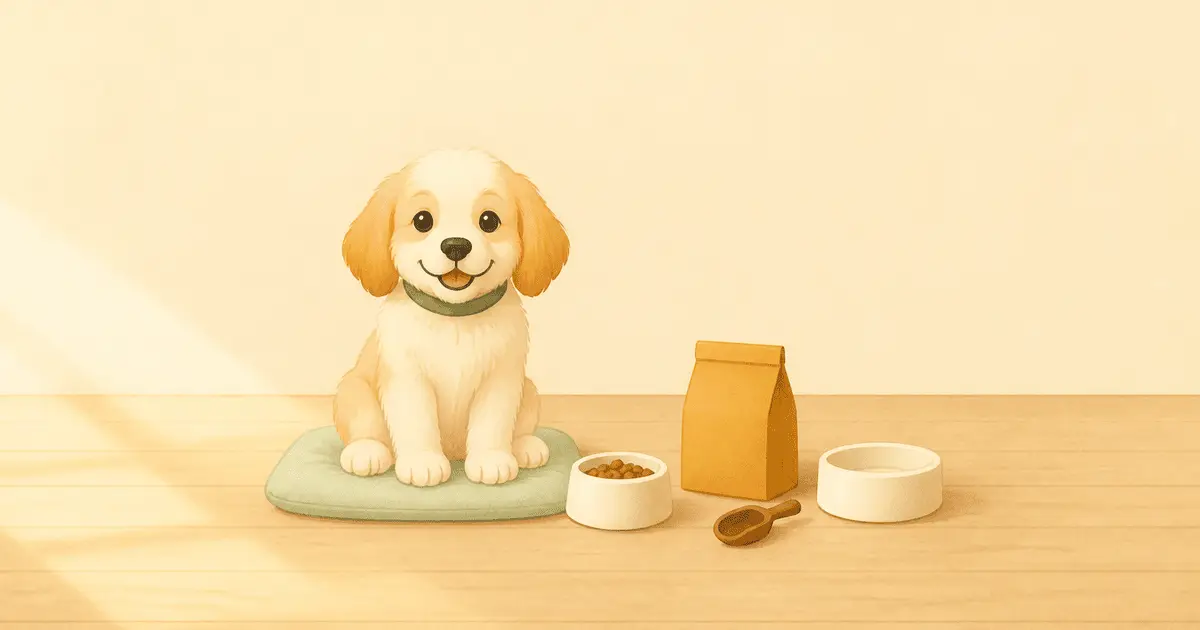 子犬用ドッグフード(パピーフード)の選び方｜「成長期」「全成長段階」の表示、大型犬のカルシウム、成犬用への切り替え時期を比較