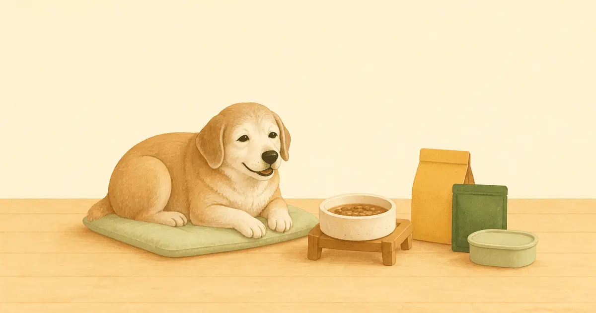 シニア犬用ドッグフードの選び方｜「シニア用」に公的基準はない?何歳から切り替えるか・カロリーとたんぱく質・粒の形状を比較